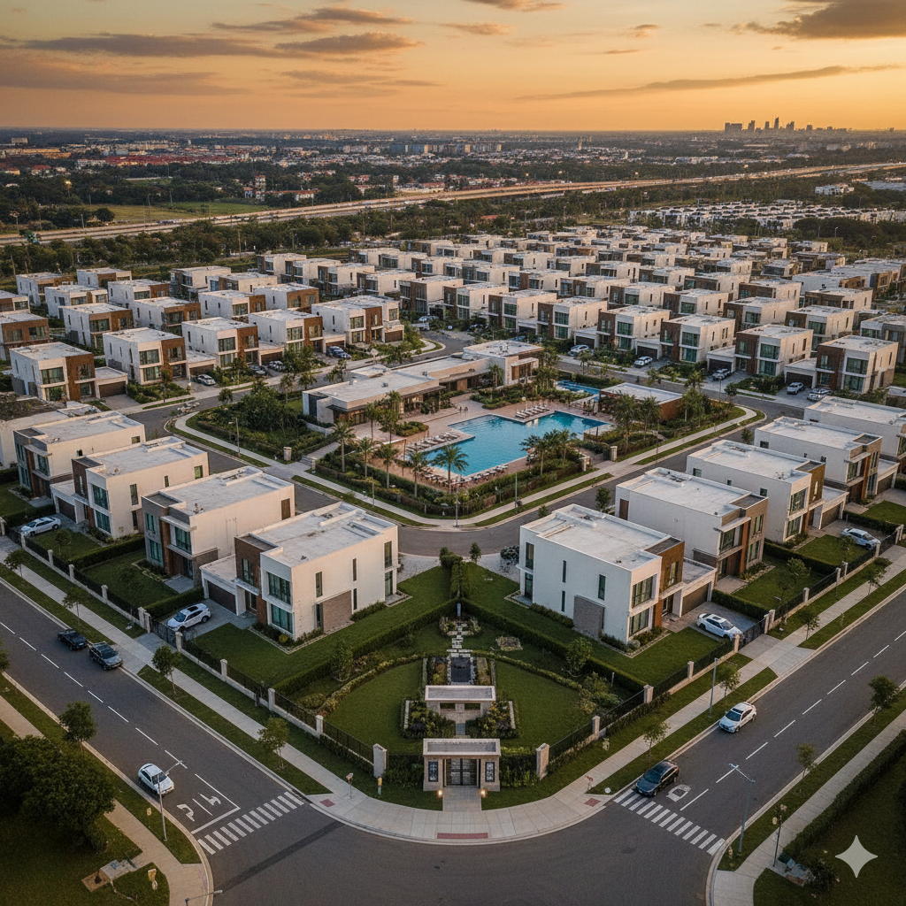 Contoh Pembangunan Perumahan Cluster