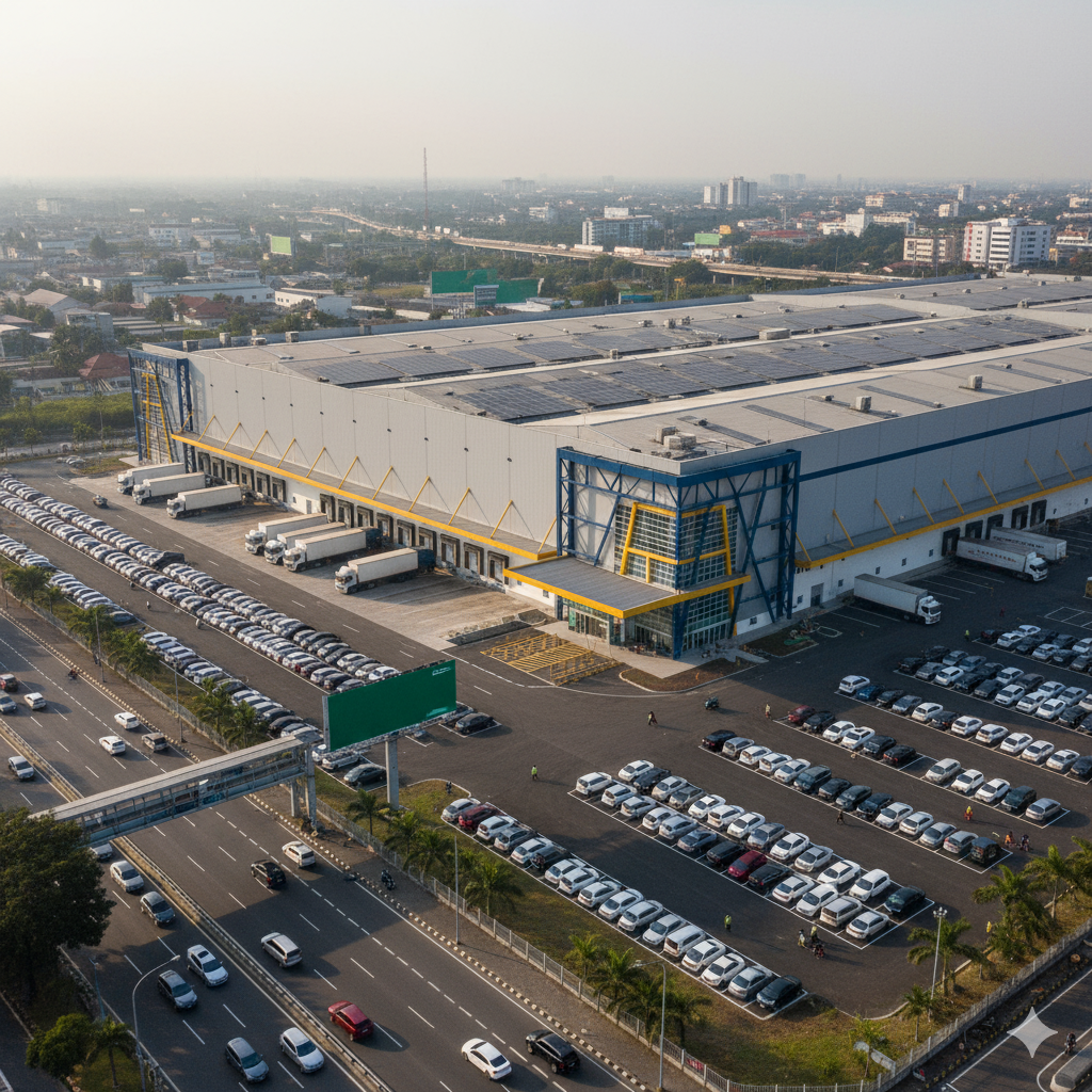 Contoh Gudang dan Pabrik