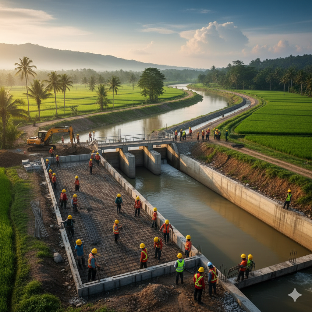 Contoh Fasilitas Pengairan