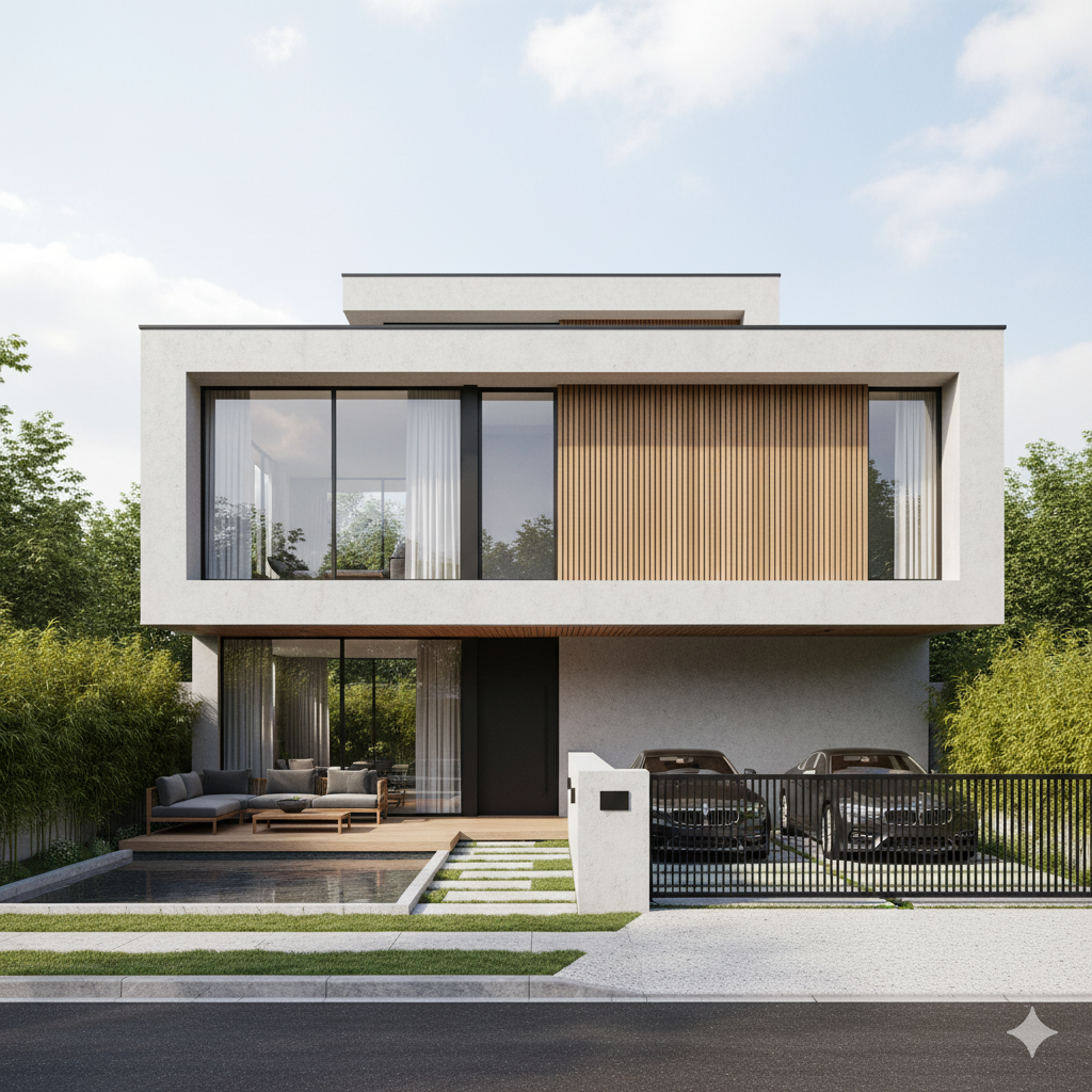 Contoh Rumah Tinggal Minimalis